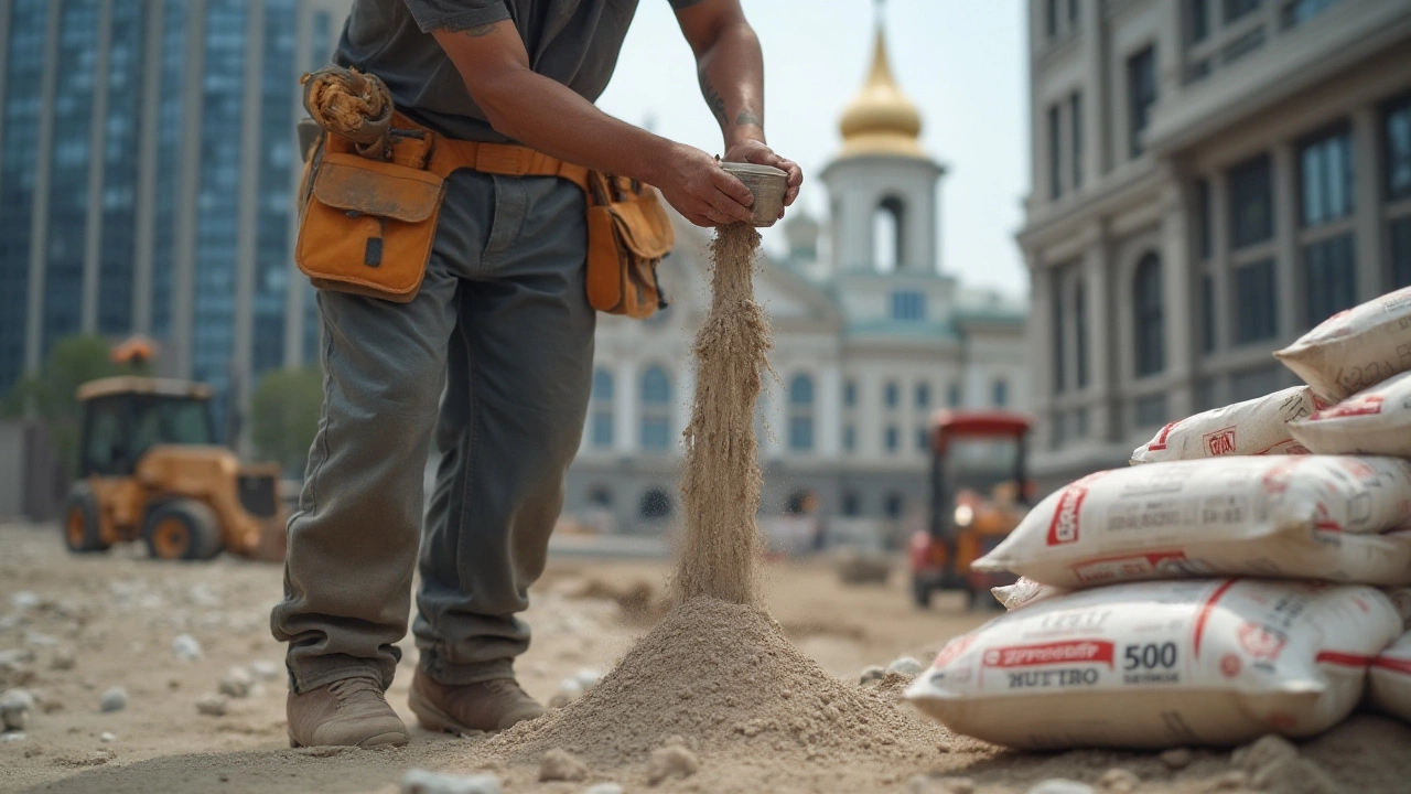 Сколько песка нужно для цемента марки 500: точные расчеты и советы