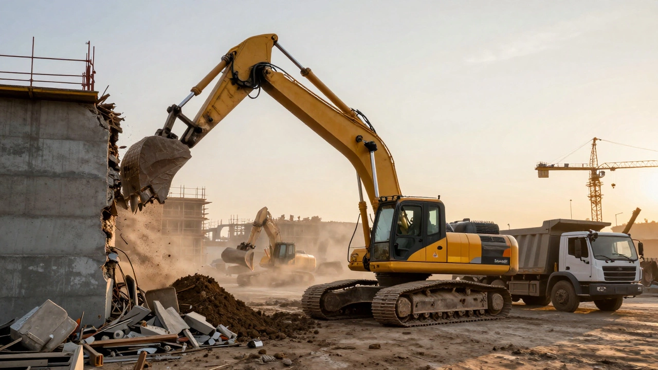 Какая техника используется при строительстве: основные виды и их назначение