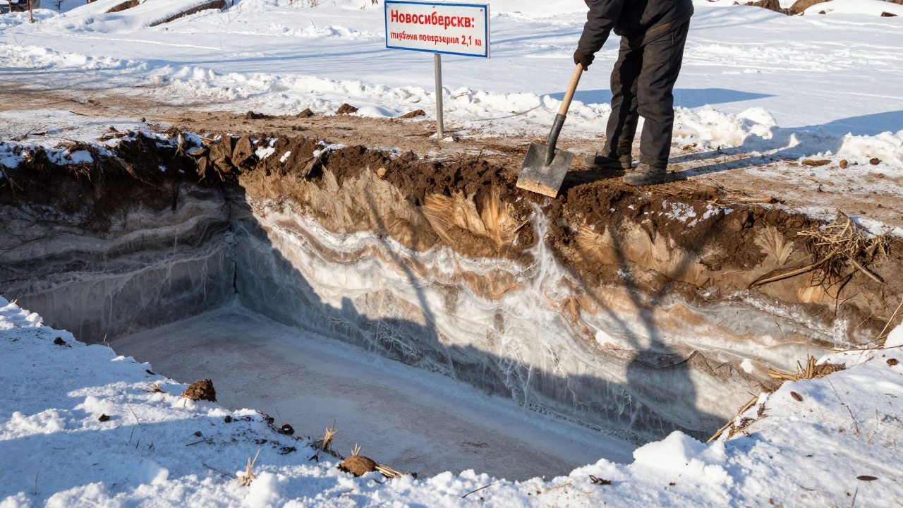 Сколько в глубину копать фундамент дома: практические нормы для Сибири
