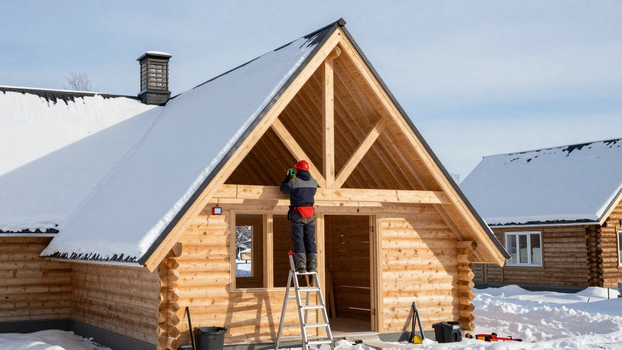 Как рассчитать материал на фронтон дома: пошаговая инструкция с примерами