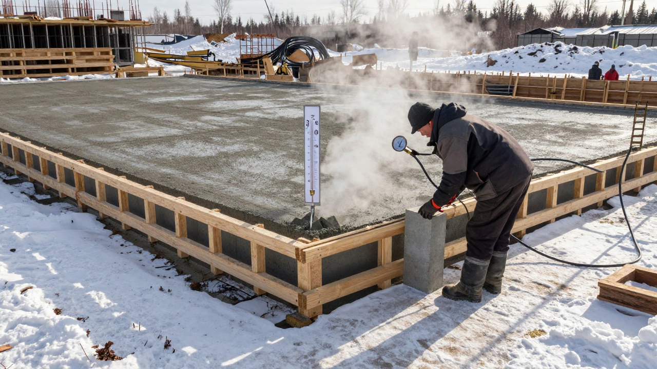 Сколько дней должна стоять опалубка после заливки бетона?